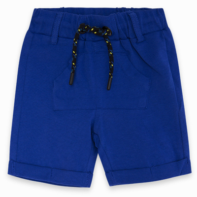 Blue pocket shorts 1