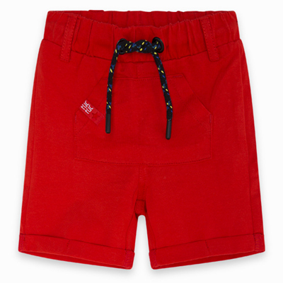 Red pocket shorts 1