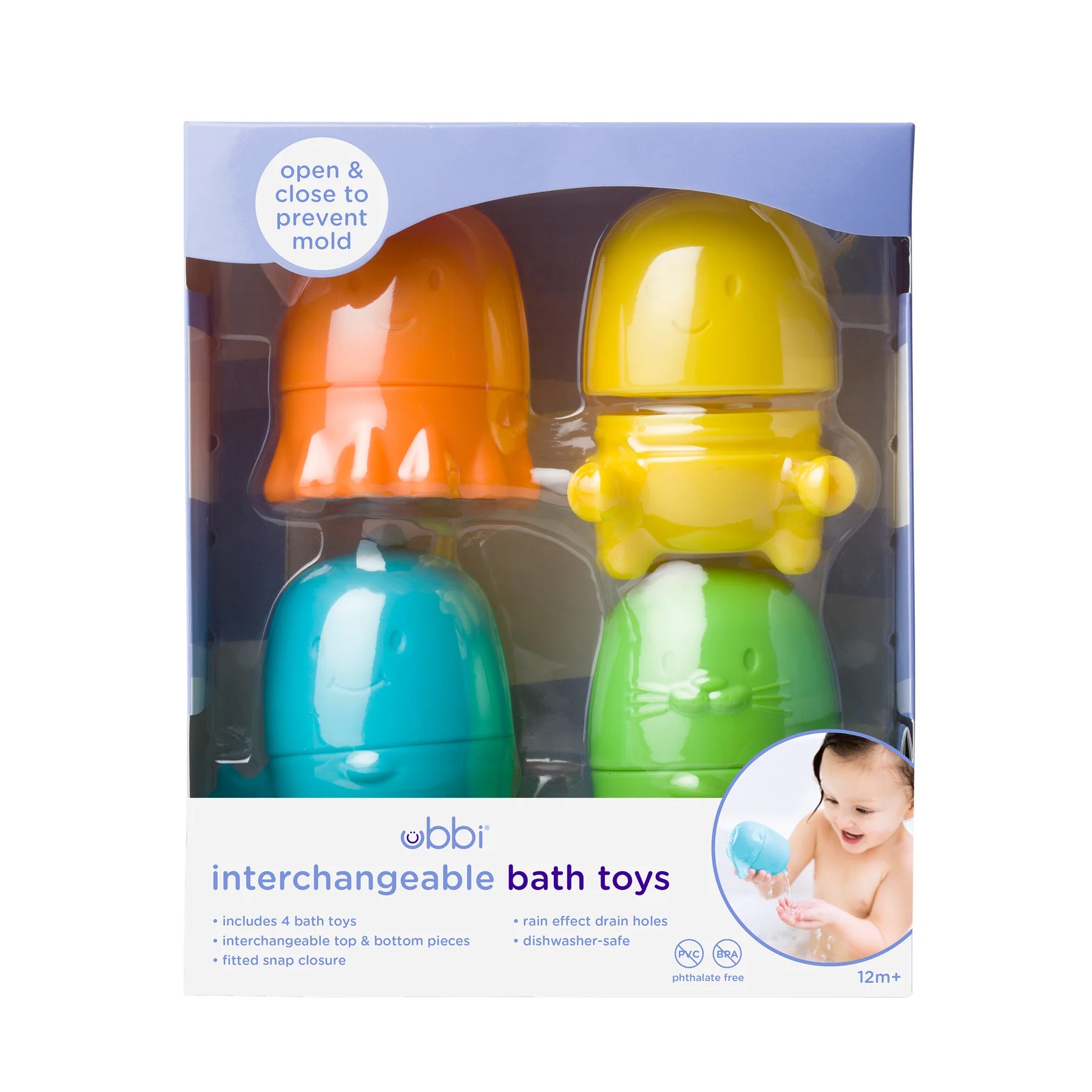 Interchangeable Bath Toys 2