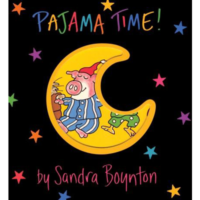 Pajama Time lap book by Sandra Boynton 1
