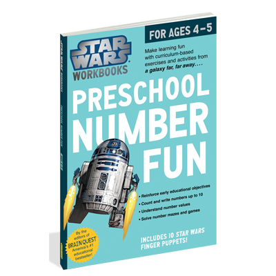 Star Wars Workbook: Preschool Number Fun 1