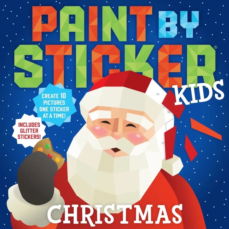 Paint by Sticker Kids: Christmas 1