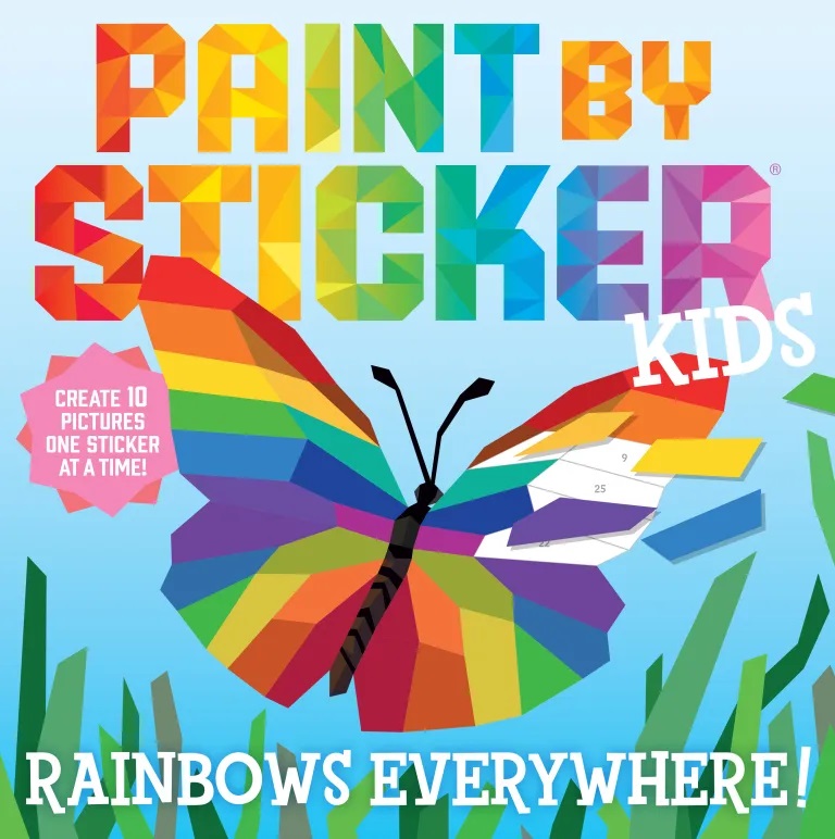 Paint by Sticker Kids -  Rainbows Everywhere! 1