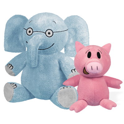 Elephant & Piggie Soft Toy Pair 1